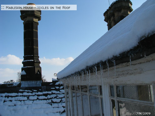 :: Mabledon: Icicles on the Roof - KM/2009